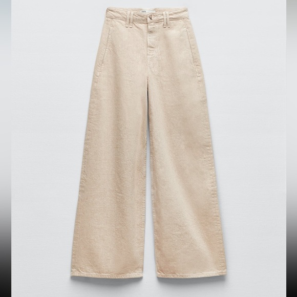 Zara ZW mid rise baggy pants - Picture 6 of 12